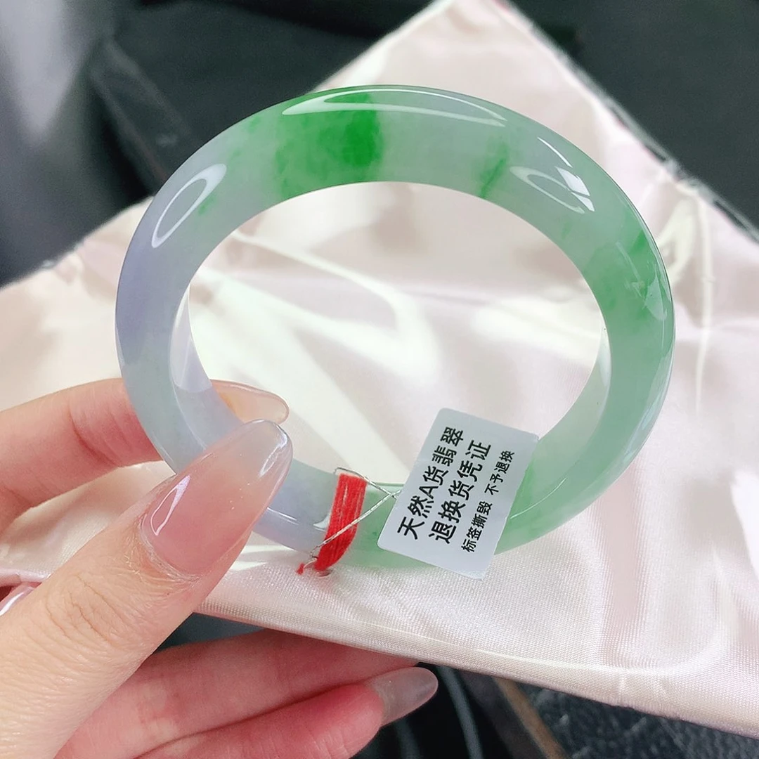 未镶嵌手镯翡翠55圈