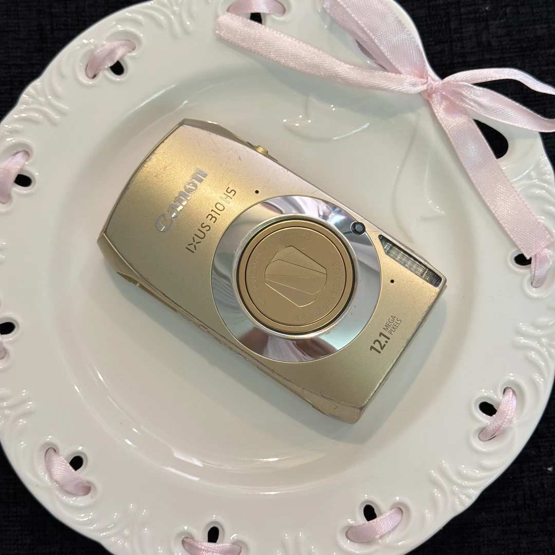 8新 Canon/佳能 ixus310hs有实况中文1210w像素4.4倍网红爱用机