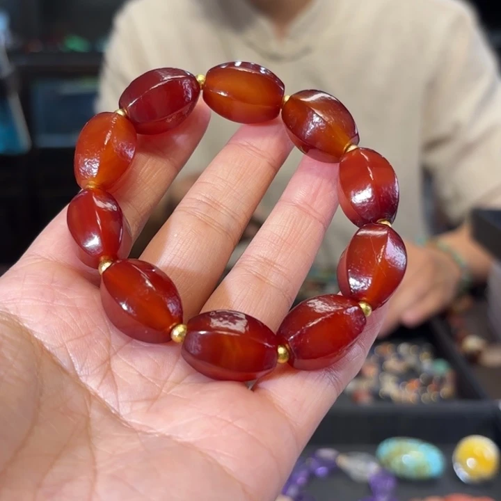 玛瑙/玉髓未镶嵌颈饰