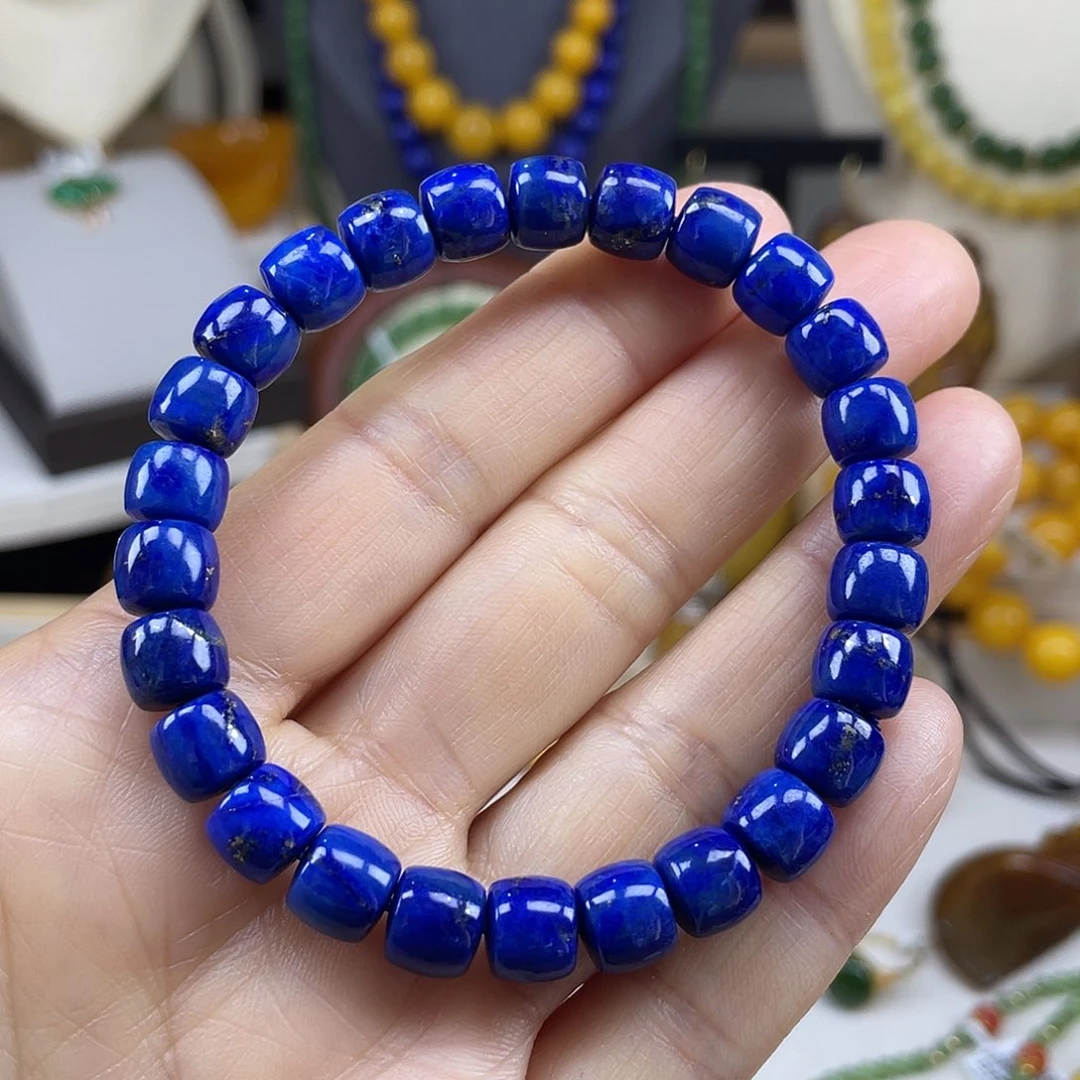 青金石未镶嵌手串