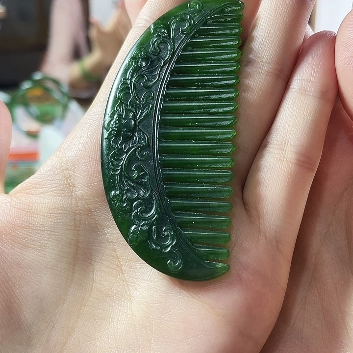 和田玉（碧玉）未镶嵌摆件