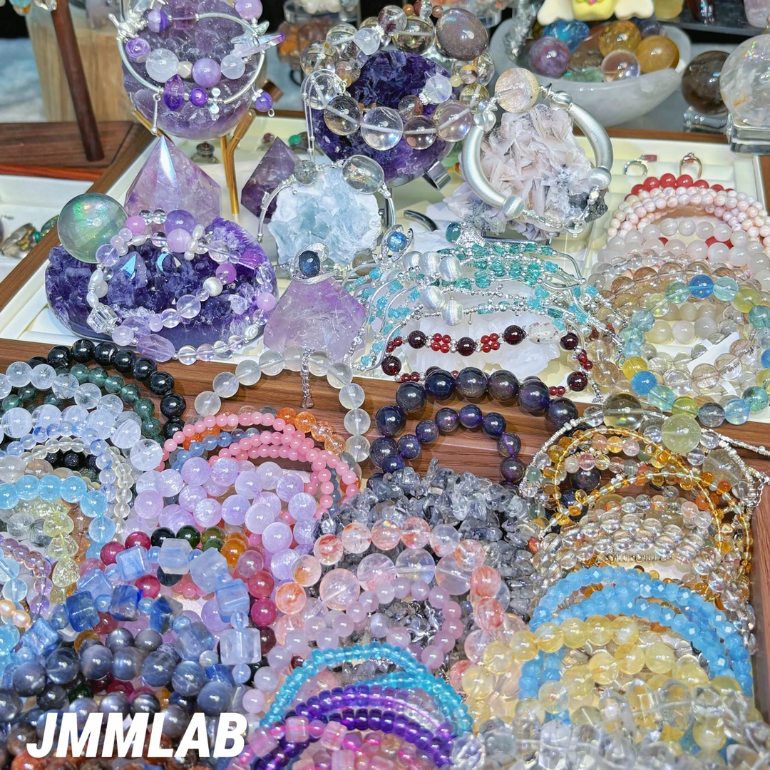 【高品水晶宝藏戳戳盒】超高品天然水晶手串水晶戒指水晶球～