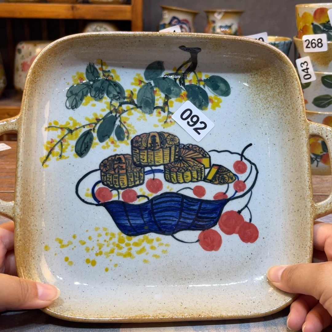 ****漪瓷片景德镇手工制作
