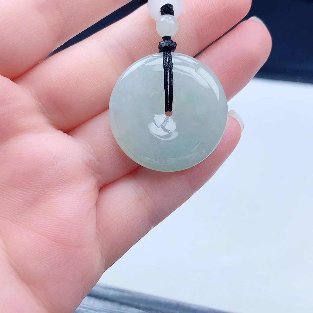翡翠未镶嵌颈饰缅甸天然翡翠a货