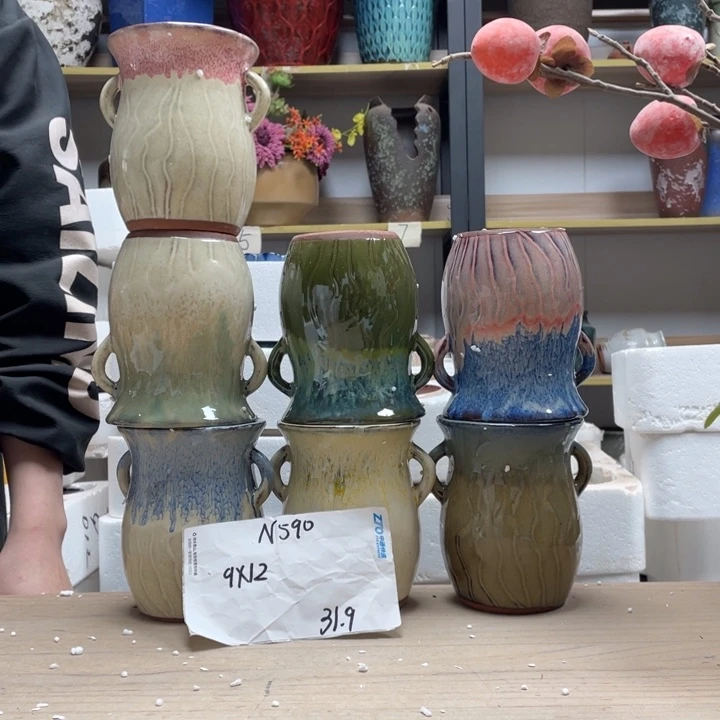 粗陶多肉花盆微瑕590