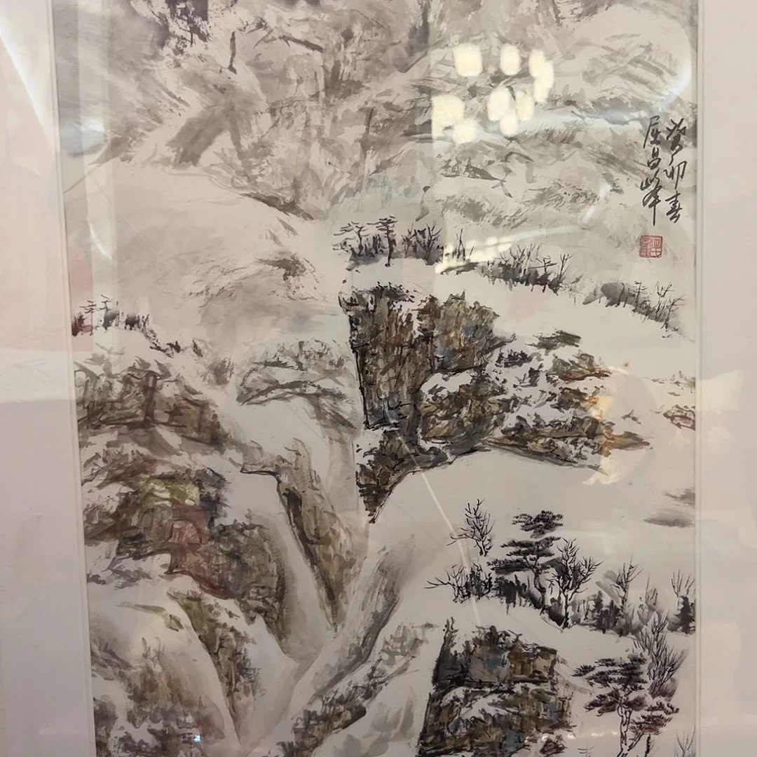 国画书法作品欣赏，书法