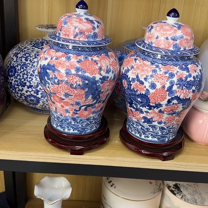 茶叶罐陶瓷家用储物罐瑕疵品介意勿拍