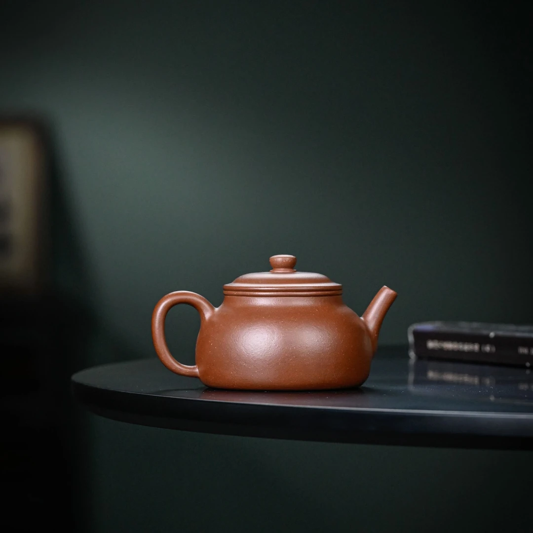 【底槽清·言心壶】宜兴原矿紫砂底槽清精工制作言心