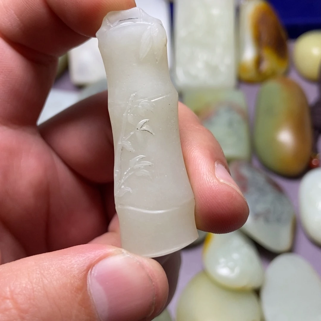 定制和田玉1未镶嵌晴*了