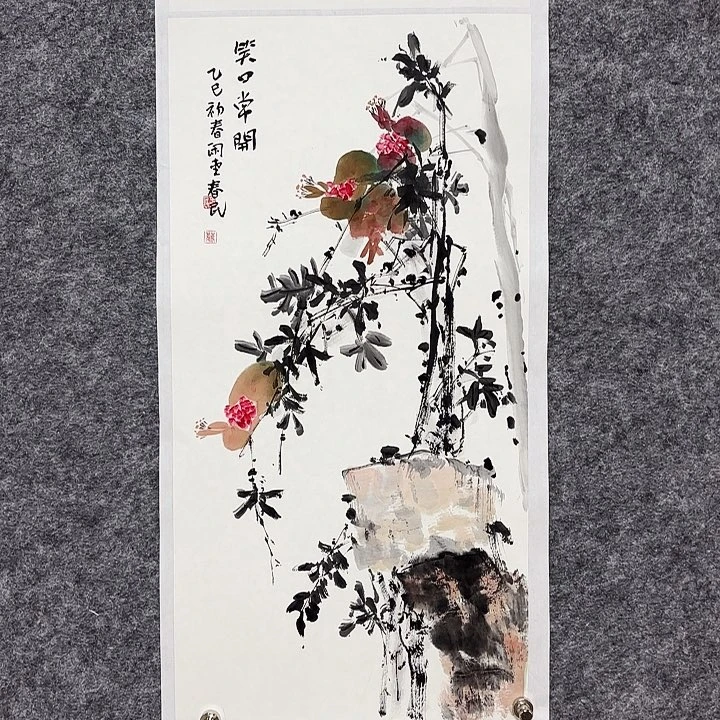 国画闲堂春民国画作品