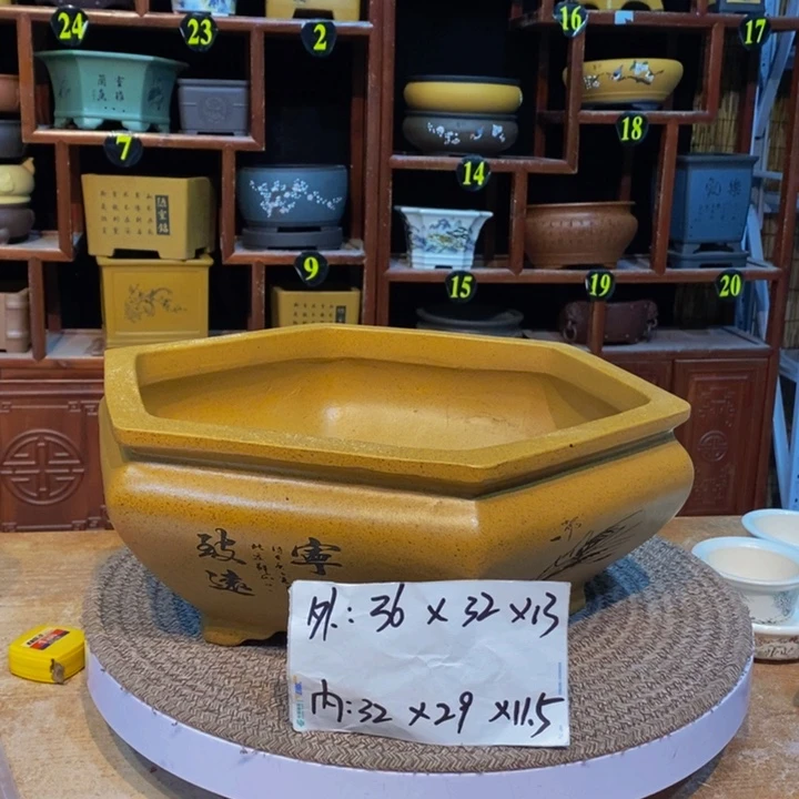 紫砂花盆紫砂艺术