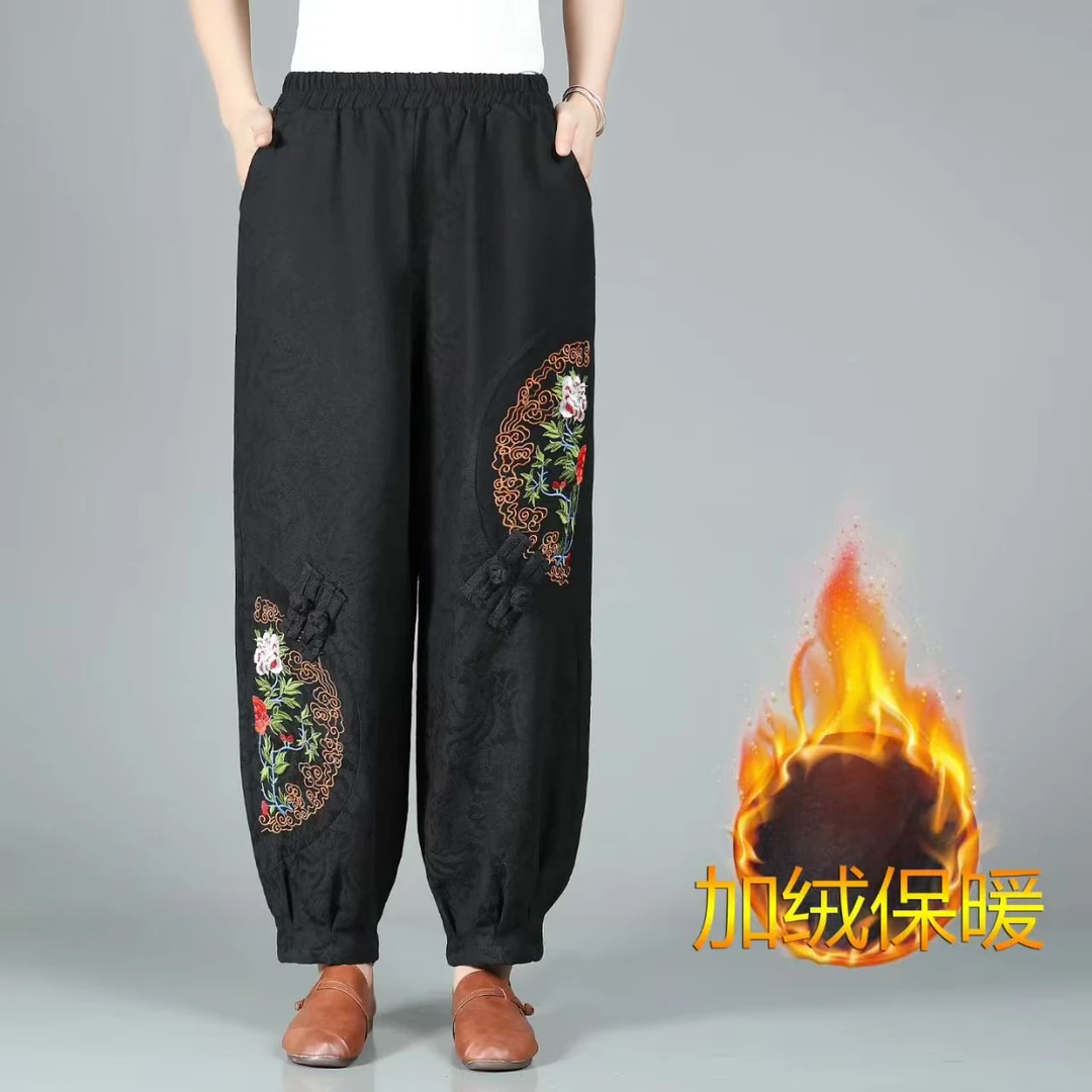 915款 国风阔腿裤 休闲百搭时尚宽松