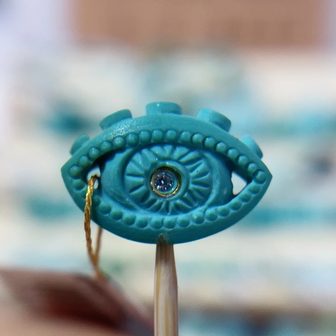 绿松石珠宝奇石未镶嵌