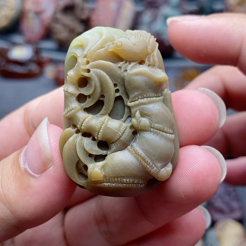 【闪购商品】未镶嵌定制石英质玉吊坠