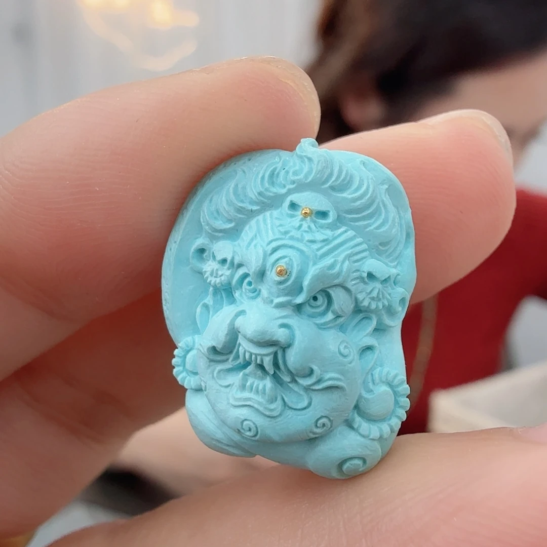 绿松石未镶嵌珠宝半成品