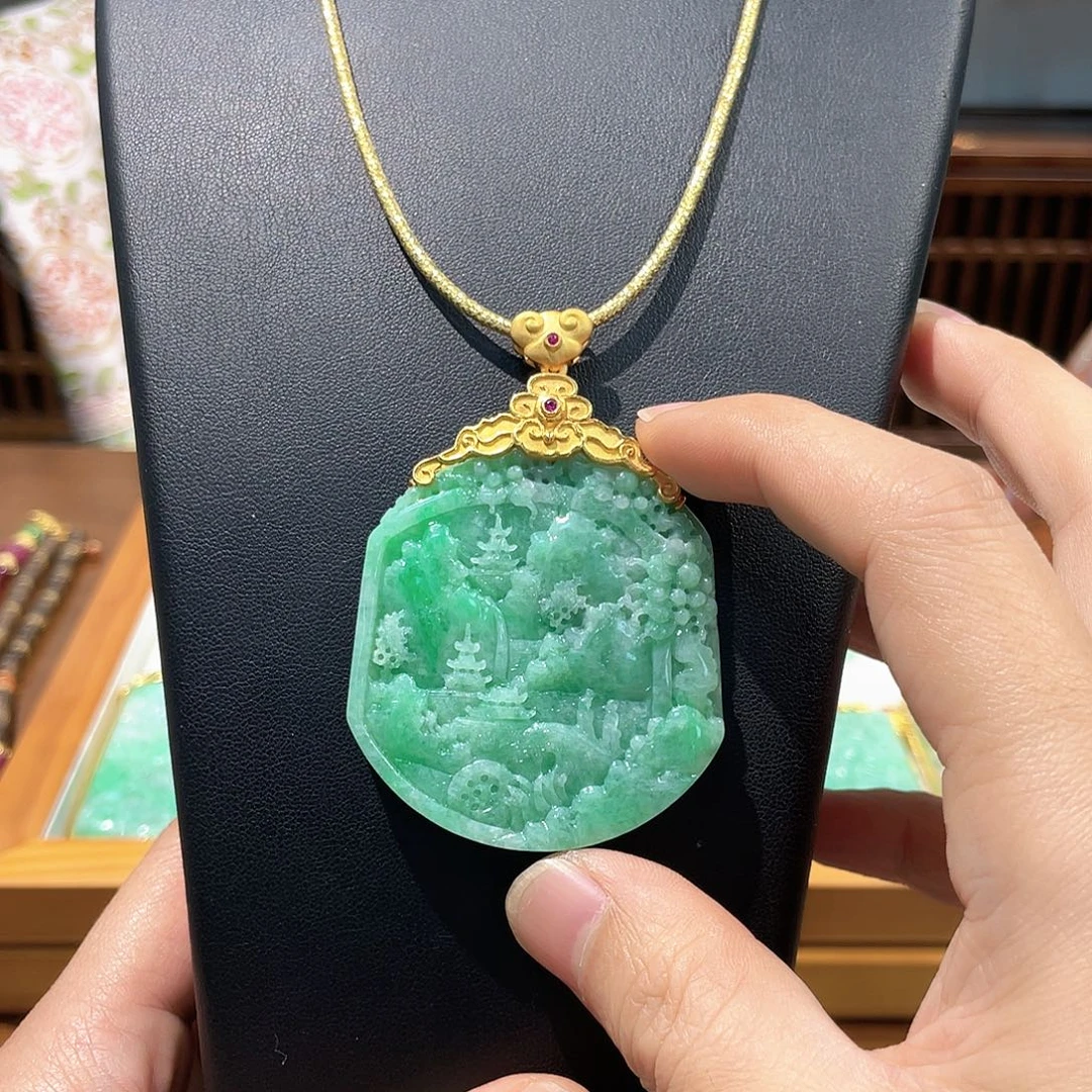 锦纶非金属吊坠项链