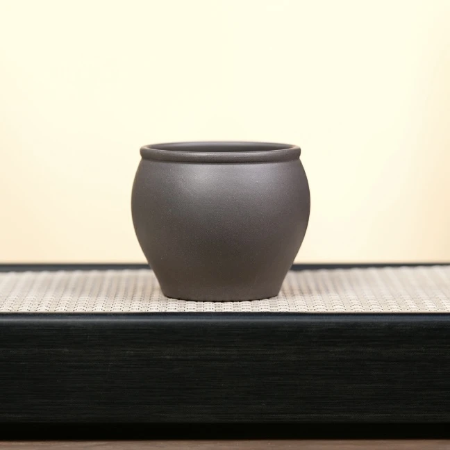 赵掌柜紫砂 青灰浮力杯