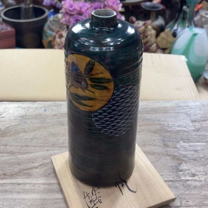 陶瓷古美术置物摆件