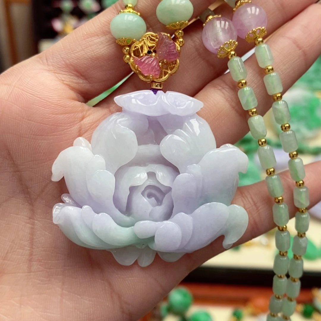 颈饰未镶嵌翡翠翡翠吊坠