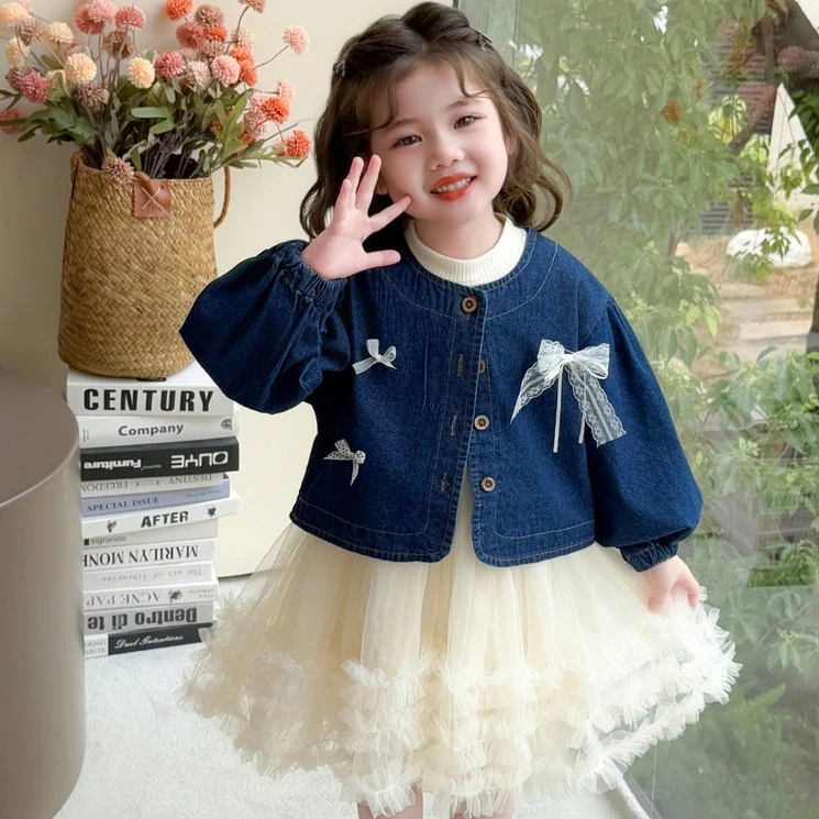 女童生日礼服裙秋装2025新款洋气甜美炸街时尚连衣长袖蓬蓬裙秋