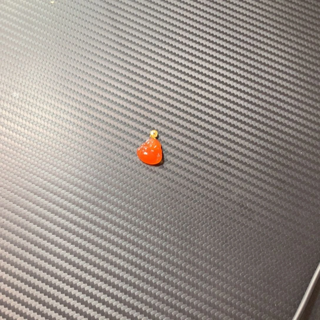 南红玛瑙合金颈饰