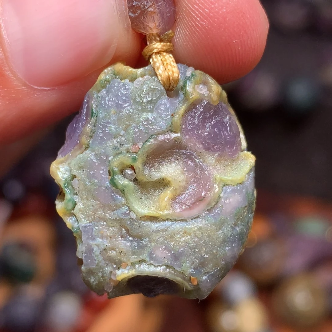 未镶嵌玛瑙/玉髓珠宝半成品