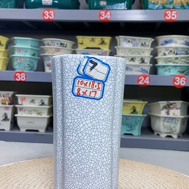 紫砂花瓶紫砂花盆