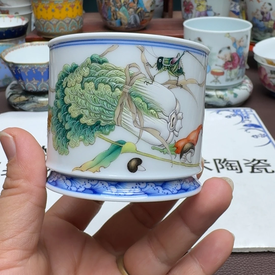 景德镇手工手绘展示