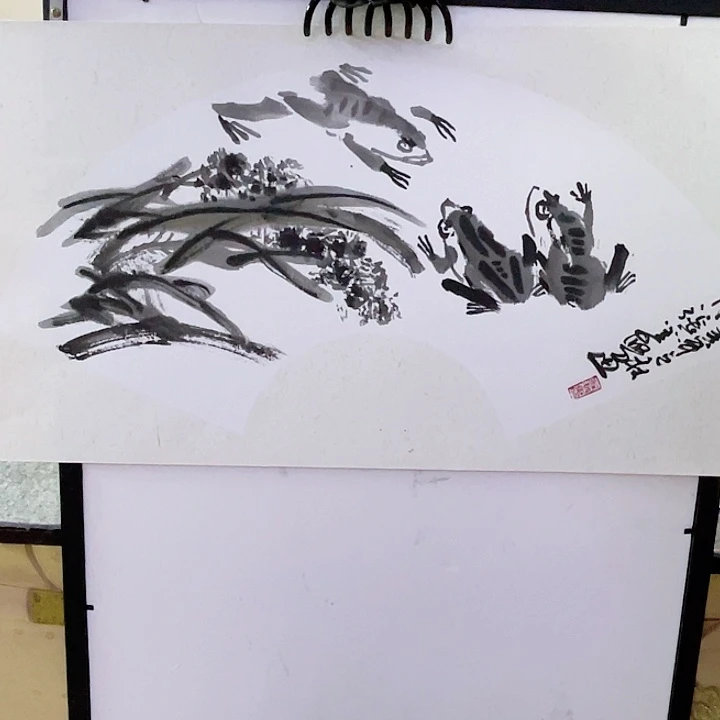 国画张圣敏先生纯手绘作品