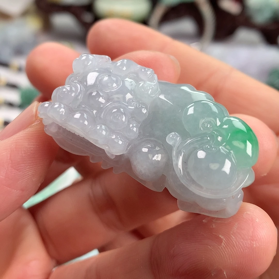 【闪购商品】翡翠颈饰未镶嵌翡翠貔貅