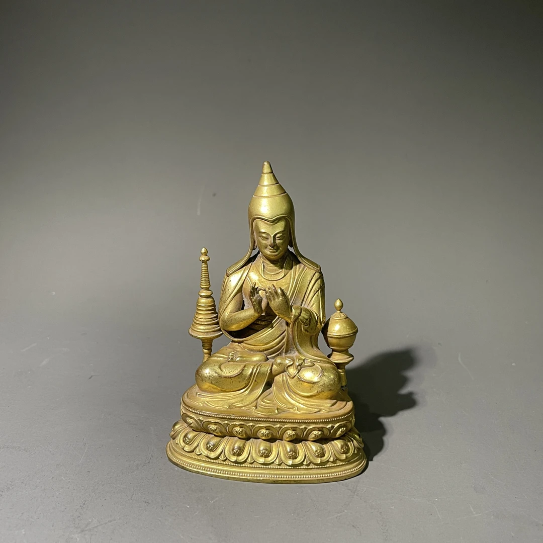 HZ98975铜鎏金佛像/朵云轩