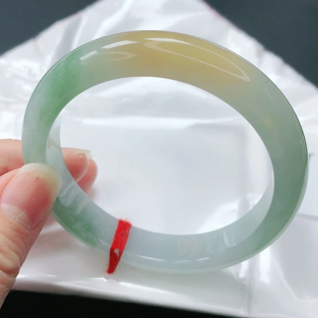 翡翠手镯未镶嵌缅甸天然A货翡翠