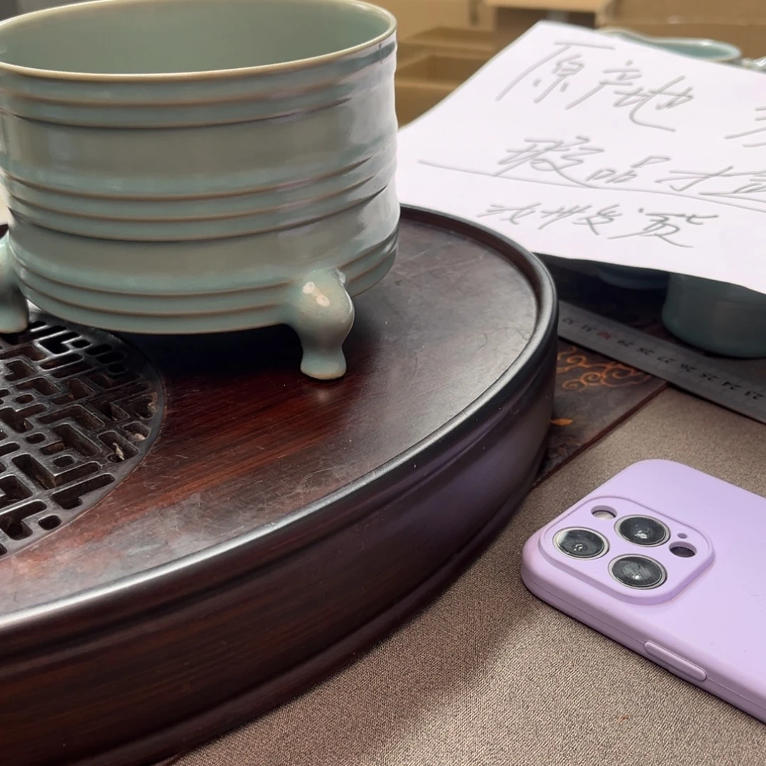 摆件陶原产地原矿釉汝瓷