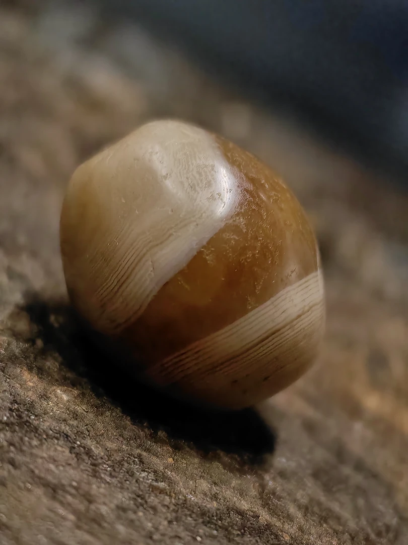 非金属珐琅吊坠 藏传仟哖糖化缠丝橄榄珠