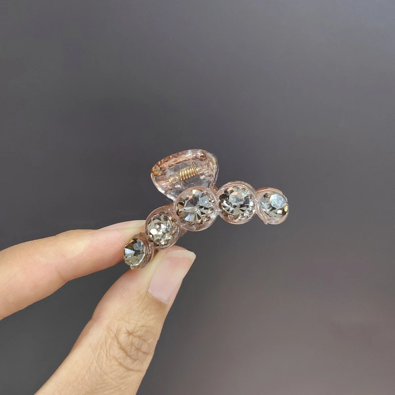 韩版施华小抓夹5公分福利款气质时尚可爱百搭简约优雅大抓夹素款