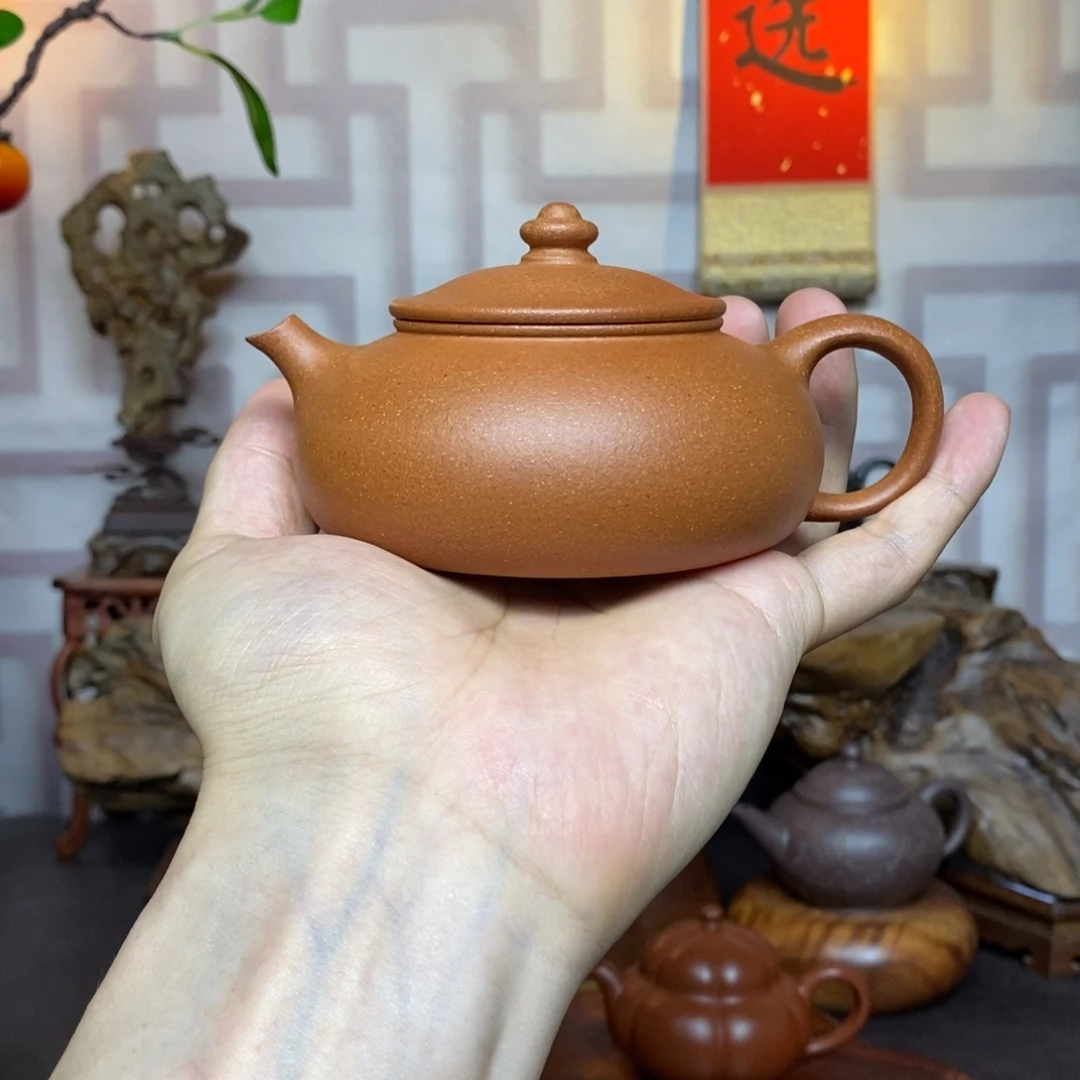 紫砂茶壶紫砂茶具降坡泥寒江