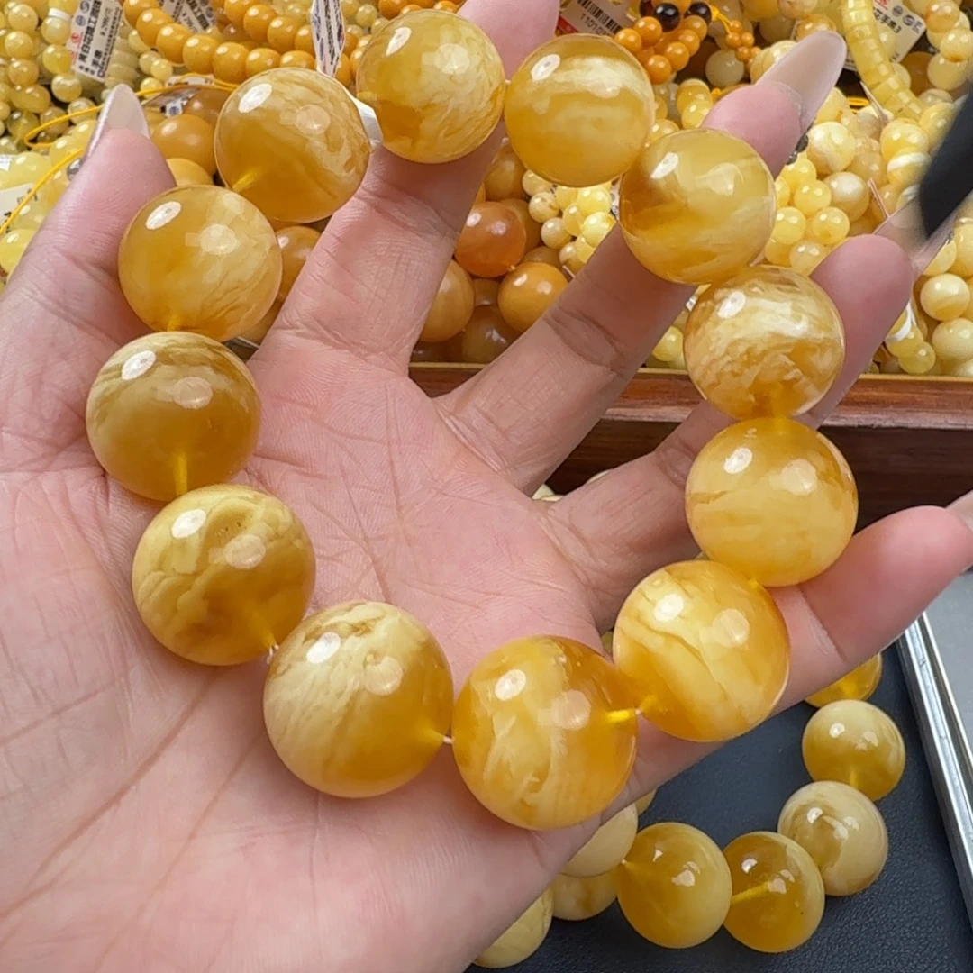 琥珀未镶嵌珠宝奇石