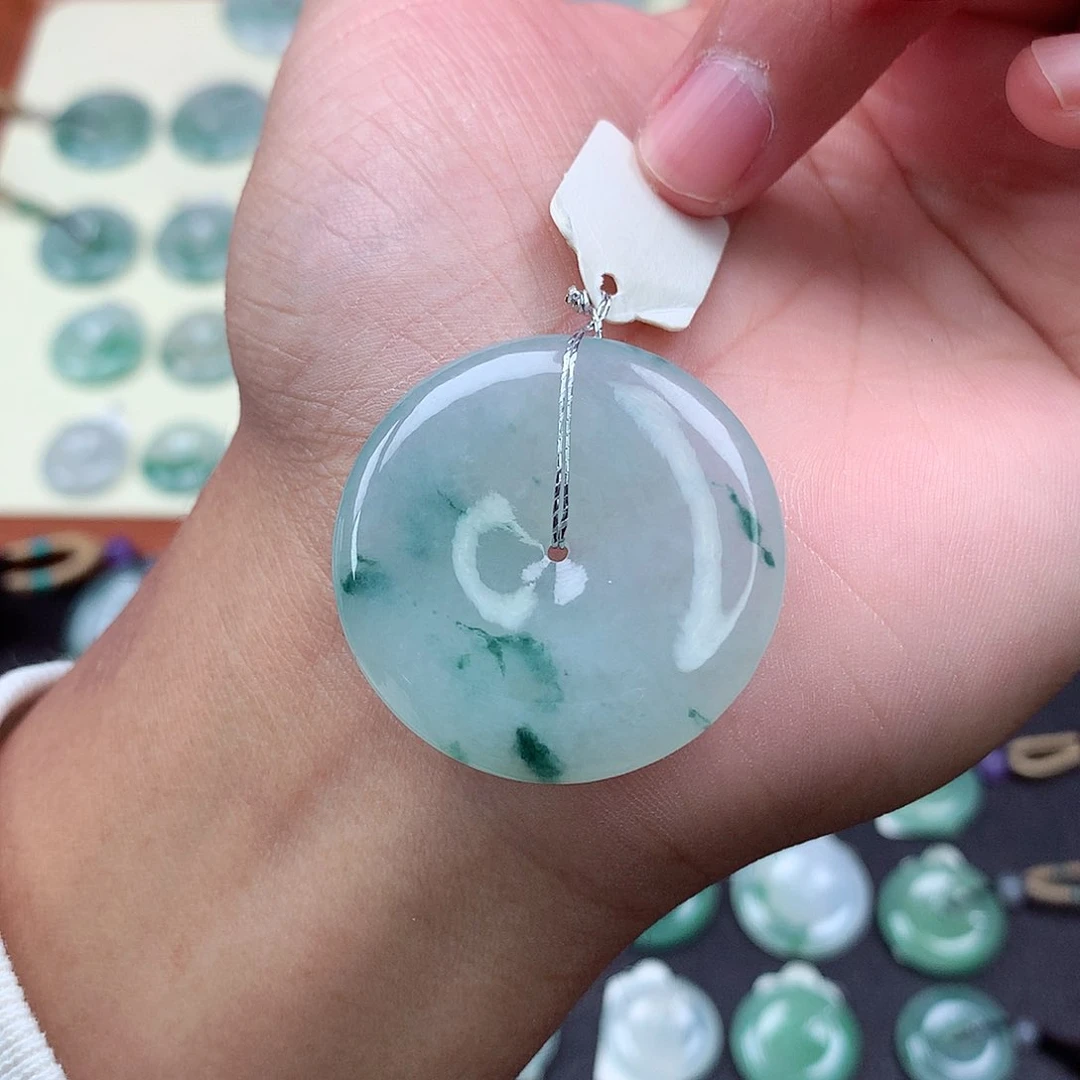 颈饰未镶嵌翡翠26 尺寸35.4-6