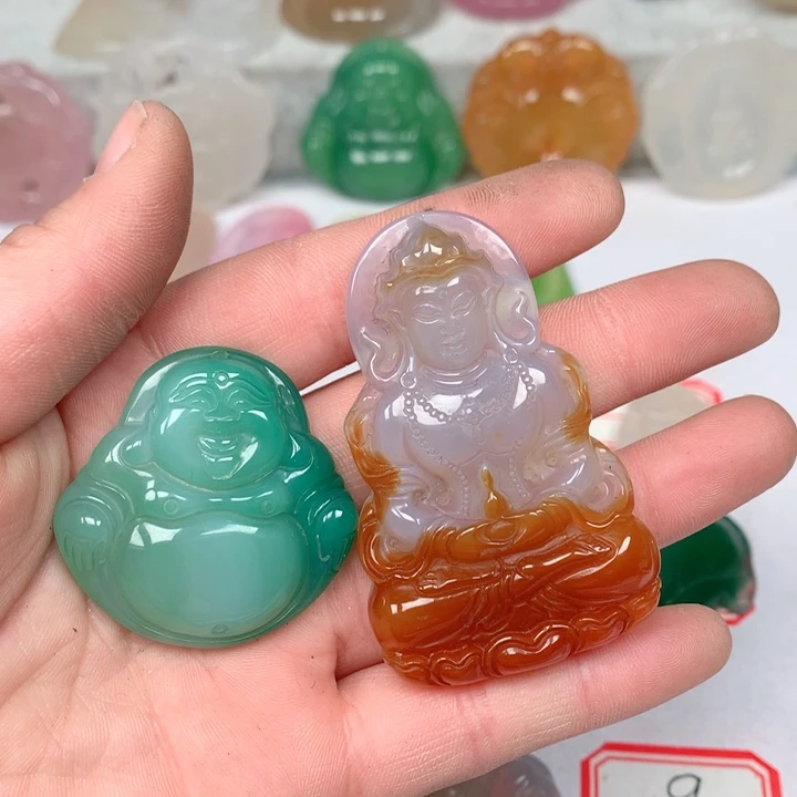 玛瑙/玉髓颈饰未镶嵌?****