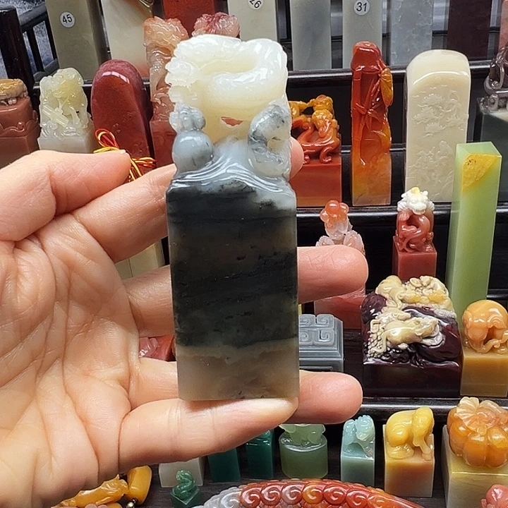 印石寿山石寿山石手工雕刻