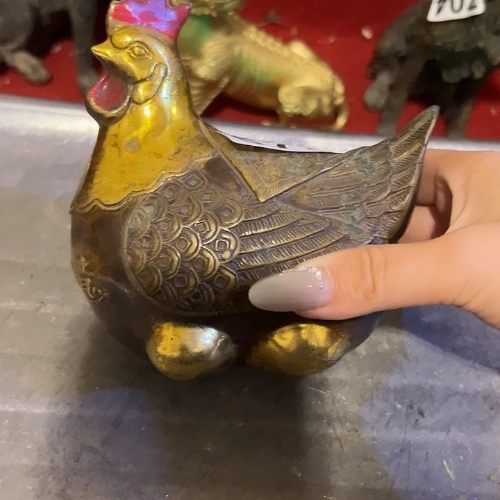 黄铜摆件，文房工艺品摆件