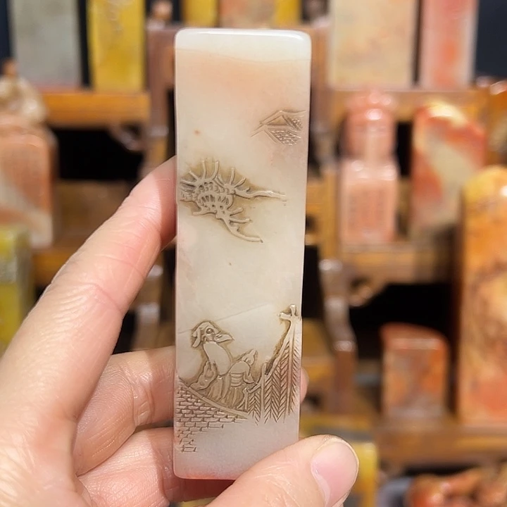 印石寿山石寿山石山山水水