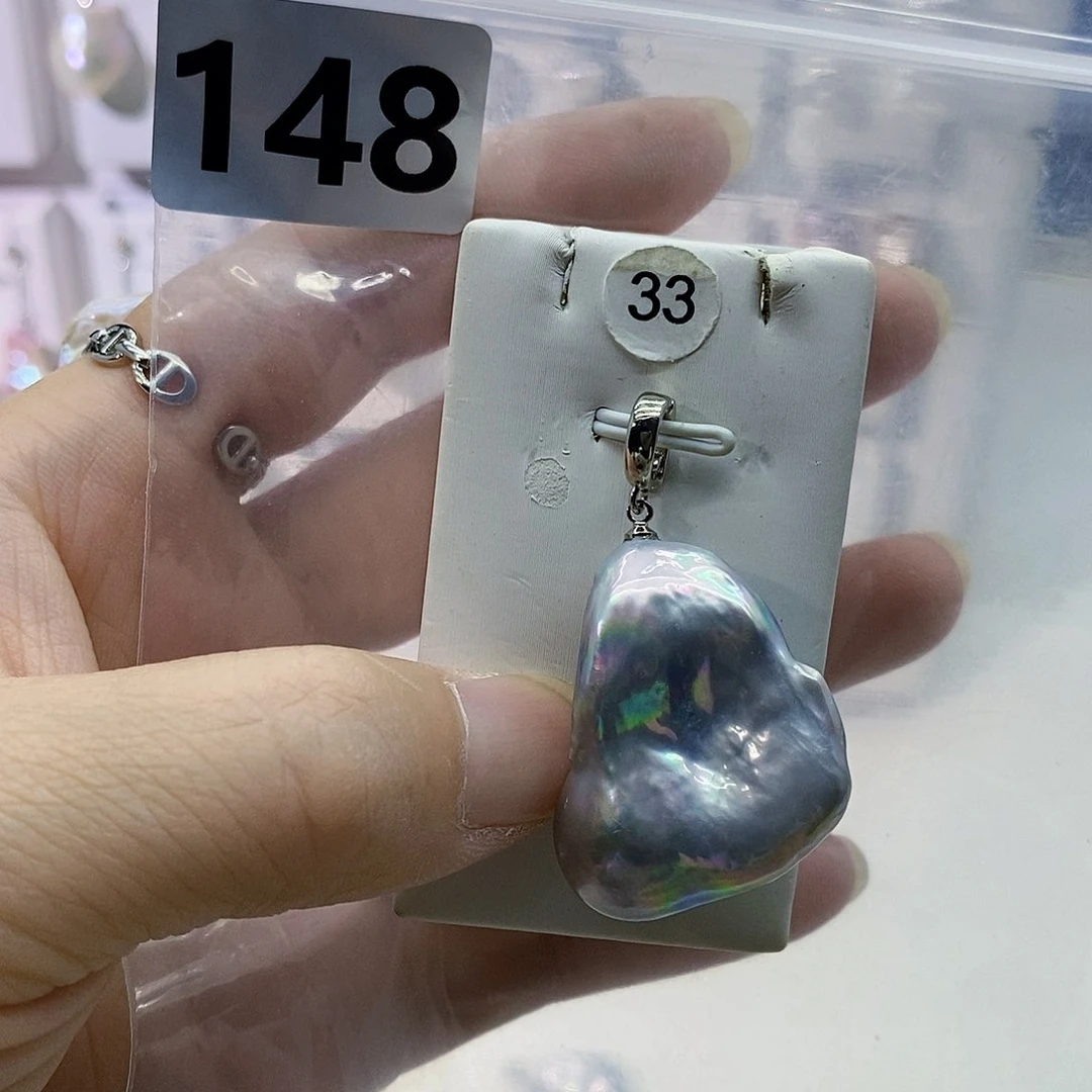 淡水珍珠合金颈饰