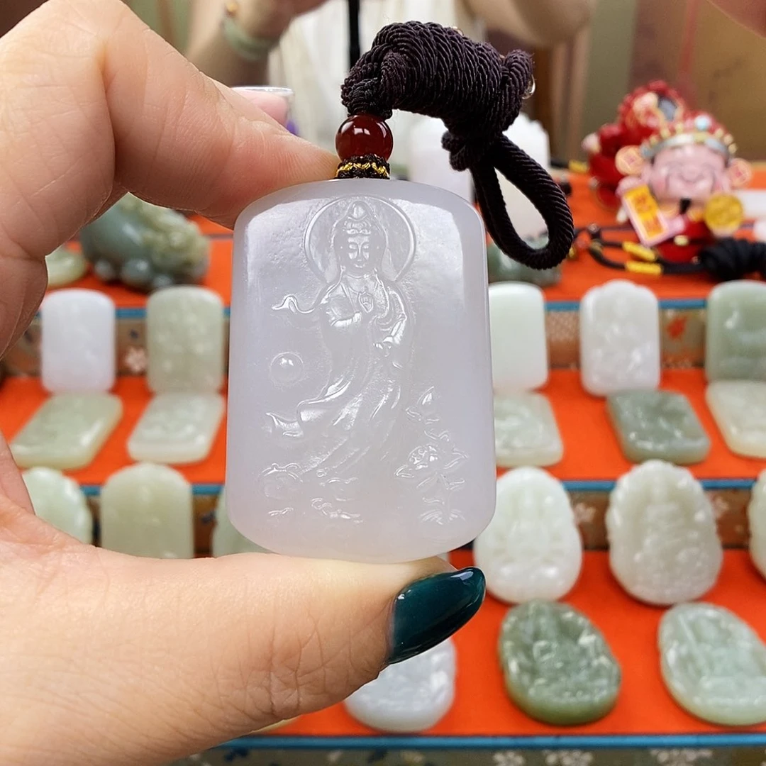 颈饰未镶嵌和田玉悦****丽