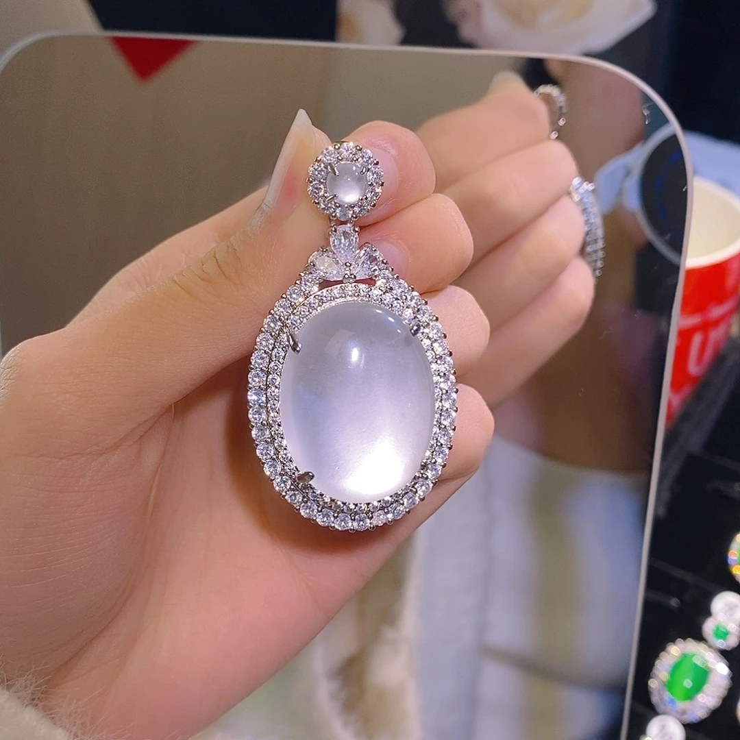 玛瑙/玉髓合金颈饰