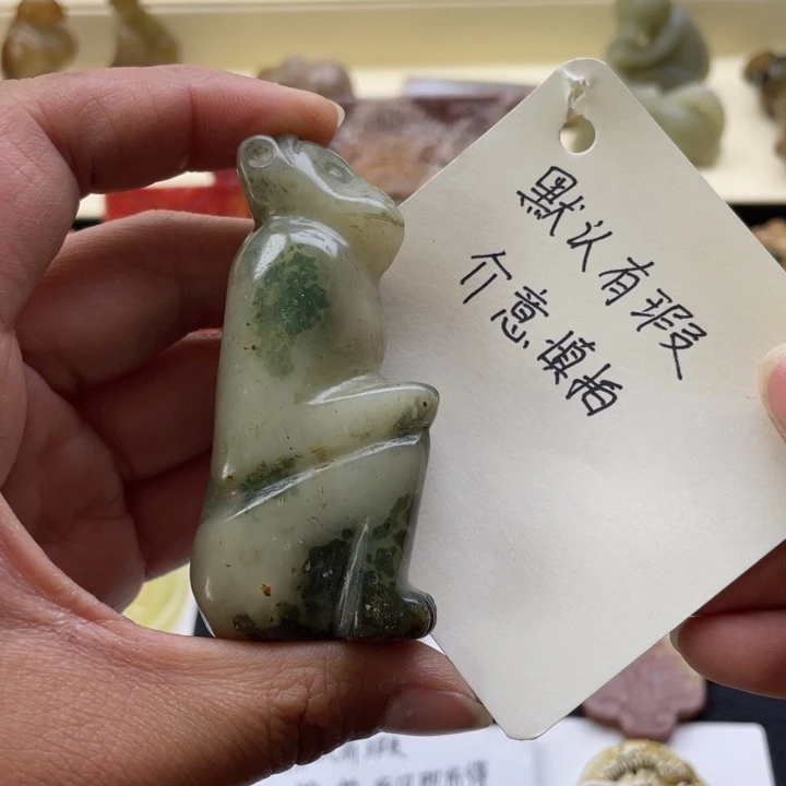 蛇纹石玉颈饰未镶嵌190