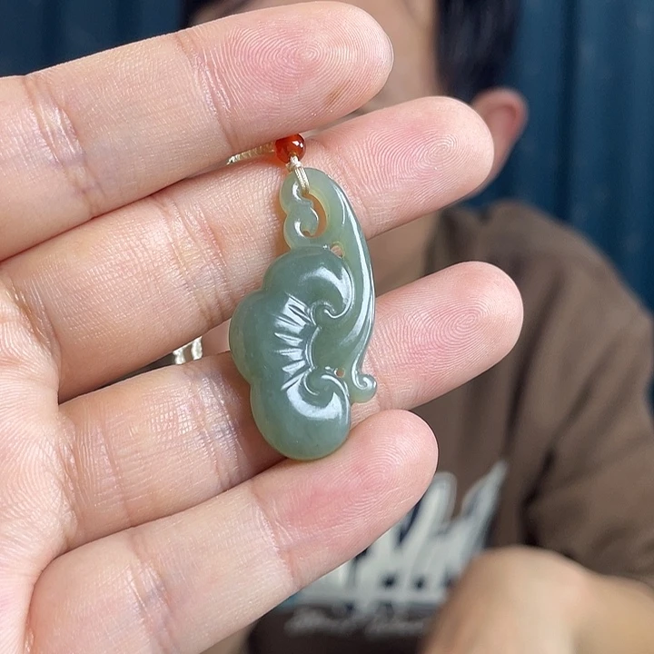 和田玉未镶嵌吊坠(不含链)