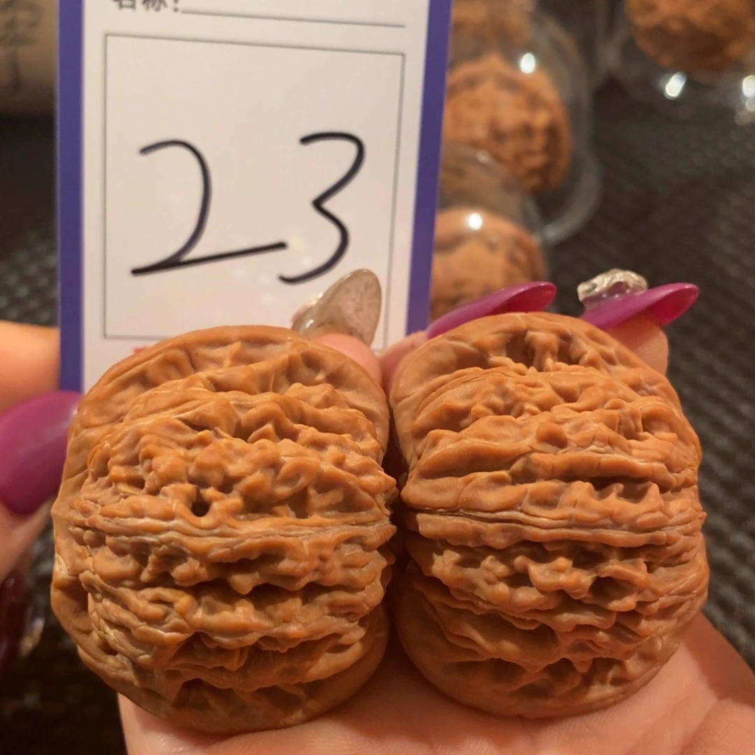 文玩核桃吊坠23四座楼全品45尺