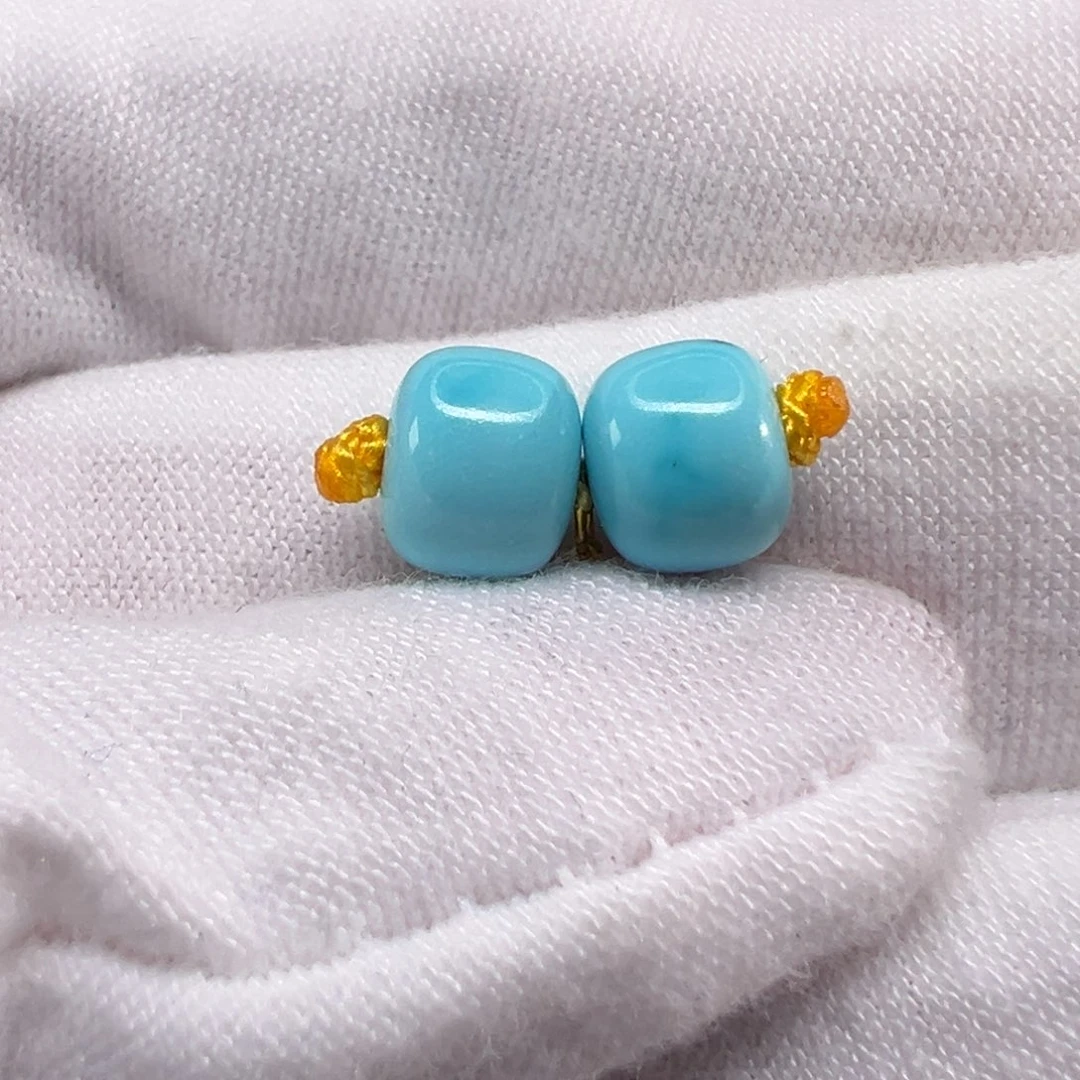 绿松石未镶嵌配饰直径7.2