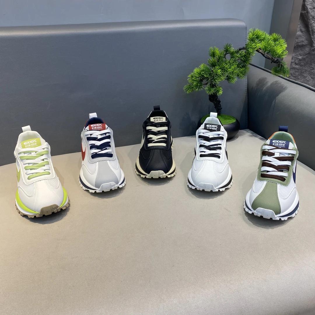 低帮夏季透气春秋休闲时尚休闲鞋潮鞋厚底欧若智性风运动鞋男鞋